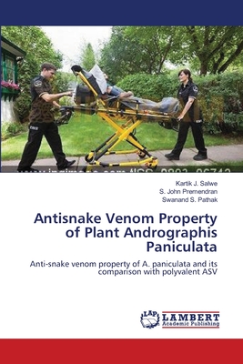 غلاف كتاب Antisnake Venom Property of Plant Andrographis Paniculata