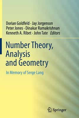 Number Theory, Analysis and Geometry : In Memory of Serge Lang