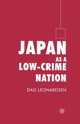 غلاف كتاب Japan as a Low-Crime Nation