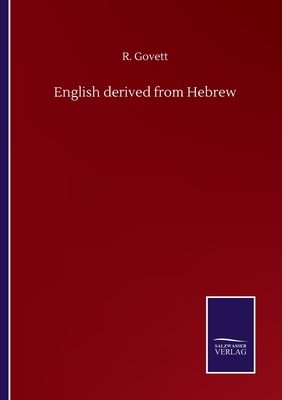 غلاف كتاب English derived from Hebrew