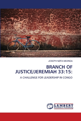 غلاف كتاب BRANCH OF JUSTICE/JEREMIAH 33:15: