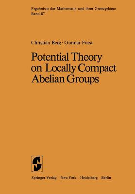 غلاف كتاب Potential Theory on Locally Compact Abelian Groups