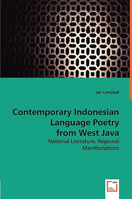 غلاف كتاب Contemporary Indonesian Language Poetry from West Java