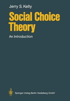 غلاف كتاب Social Choice Theory : An Introduction