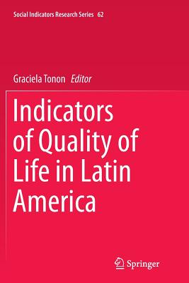 غلاف كتاب Indicators of Quality of Life in Latin America