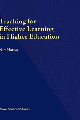 غلاف كتاب Teaching for Effective Learning in Higher Education
