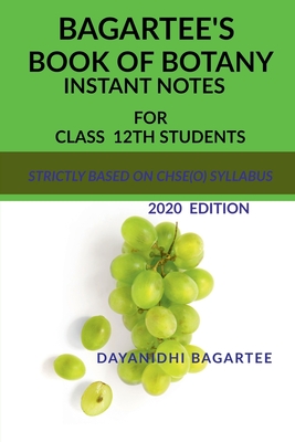 غلاف كتاب BAGARTEE'S  BOOK OF BOTANY        FOR CLASS-12TH