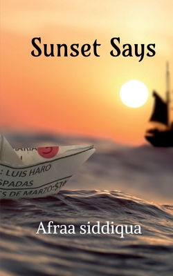غلاف كتاب Sunset Says