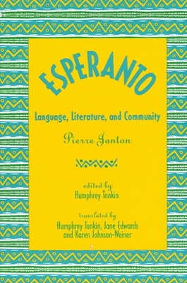 غلاف كتاب Esperanto : Language, Literature, and Community