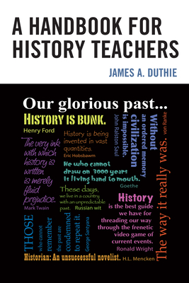 غلاف كتاب A Handbook for History Teachers