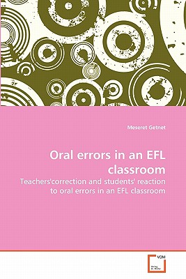 غلاف كتاب Oral errors in an EFL classroom