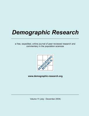 غلاف كتاب Demographic Research, Volume 11:a free, expedited, online journal of peer-reviewed research and commentary in the population sciences