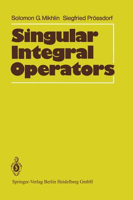 Singular Integral Operators