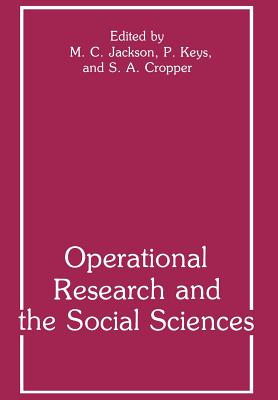 غلاف كتاب Operational Research and the Social Sciences