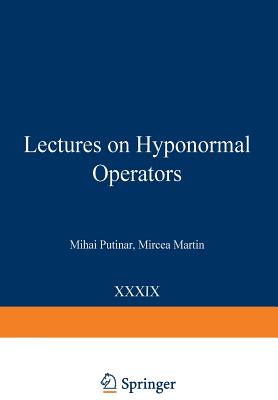 غلاف كتاب Lectures on Hyponormal Operators