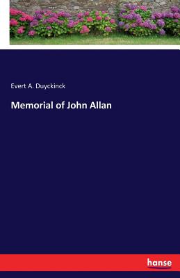 غلاف كتاب Memorial of John Allan