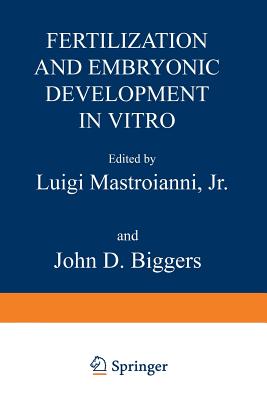 غلاف كتاب Fertilization and Embryonic Development in Vitro
