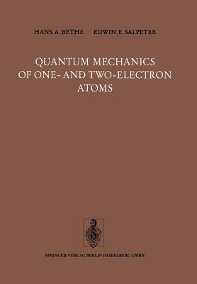 Quantum Mechanics of One- And Two-Electron Atoms