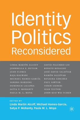 غلاف كتاب Identity Politics Reconsidered