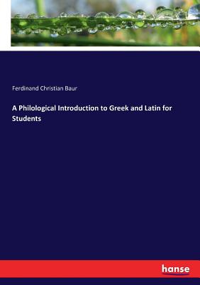 غلاف كتاب A Philological Introduction to Greek and Latin for Students