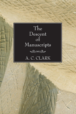 غلاف كتاب The Descent of Manuscripts