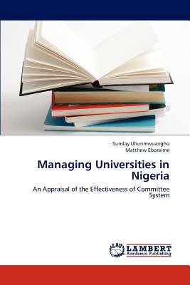 غلاف كتاب Managing Universities in Nigeria