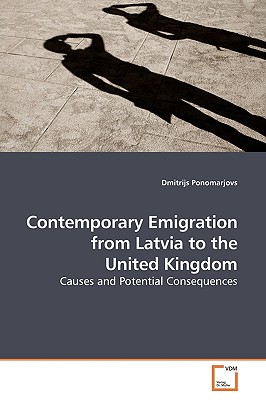 غلاف كتاب Contemporary Emigration from Latvia to the United Kingdom