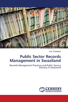 غلاف كتاب Public Sector Records Management in Swaziland