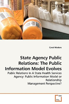 غلاف كتاب State Agency Public Relations: The Public Information Model Evolves