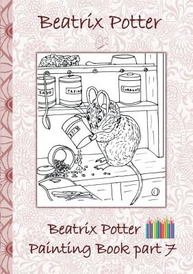 Beatrix Potter Painting Book Part 7 ( Peter Rabbit ):Colouring Book, coloring, crayons, coloured pencils colored, Children