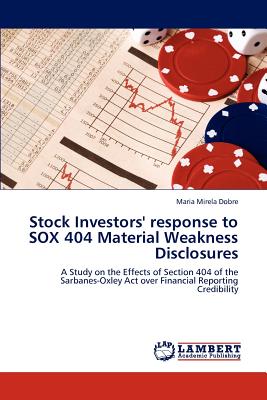 غلاف كتاب Stock Investors' response to SOX 404 Material Weakness Disclosures