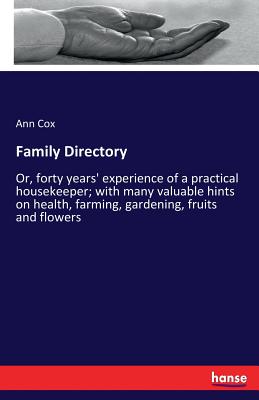 Family Directory :Or, forty years