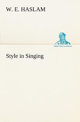 غلاف كتاب Style in Singing
