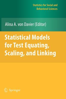 غلاف كتاب Statistical Models for Test Equating, Scaling, and Linking