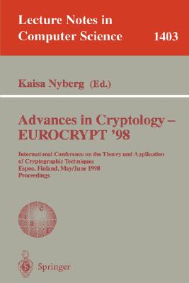 Advances in Cryptology - EUROCRYPT 