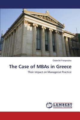 غلاف كتاب The Case of MBAs in Greece