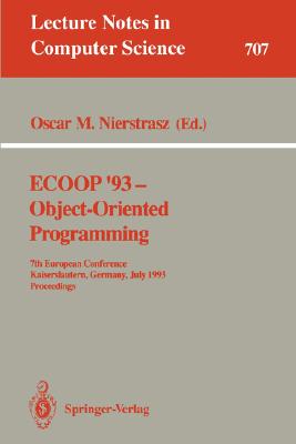 Nwf.com: ECOOP '93 - Object-Oriented Programming : كتب