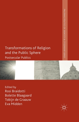 غلاف كتاب Transformations of Religion and the Public Sphere : Postsecular Publics
