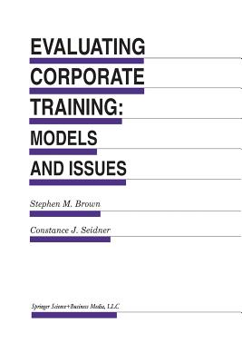 Evaluating Corporate Training: Models and Issues