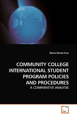 غلاف كتاب COMMUNITY COLLEGE INTERNATIONAL STUDENT PROGRAM POLICIES AND PROCEDURES