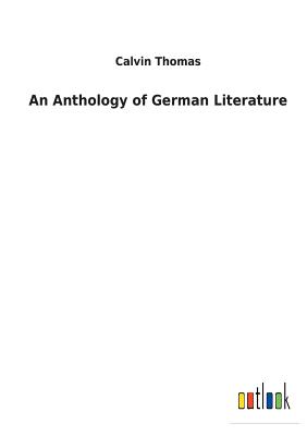 غلاف كتاب An Anthology of German Literature