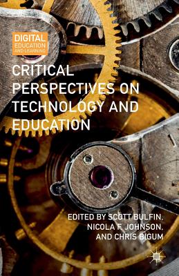 غلاف كتاب Critical Perspectives on Technology and Education