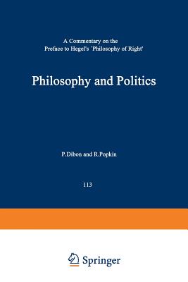 Philosophy and Politics : A Commentary on the Preface to Hegel