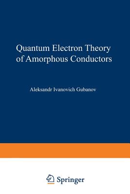 غلاف كتاب Quantum Electron Theory of Amorphous Conductors