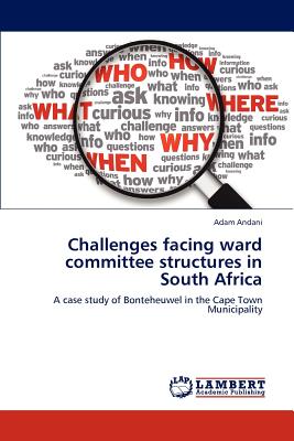 غلاف كتاب Challenges facing ward committee structures in South Africa