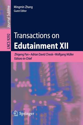 غلاف كتاب Transactions on Edutainment XII