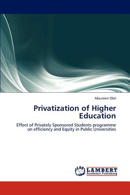 غلاف كتاب Privatization of Higher Education