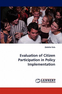 غلاف كتاب Evaluation of Citizen Participation in Policy Implementation