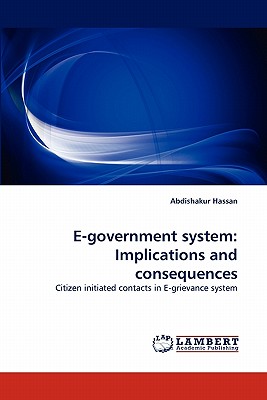 غلاف كتاب E-Government System: Implications and Consequences
