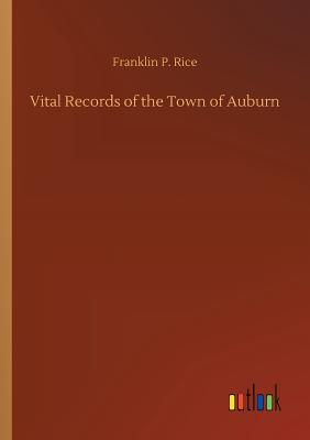 غلاف كتاب Vital Records of the Town of Auburn